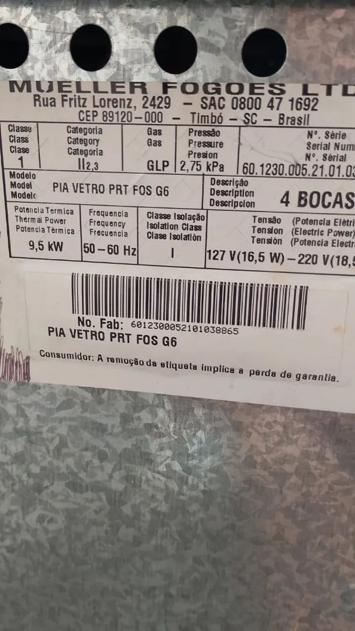 Fogão 4 Bocas  - Foto 3