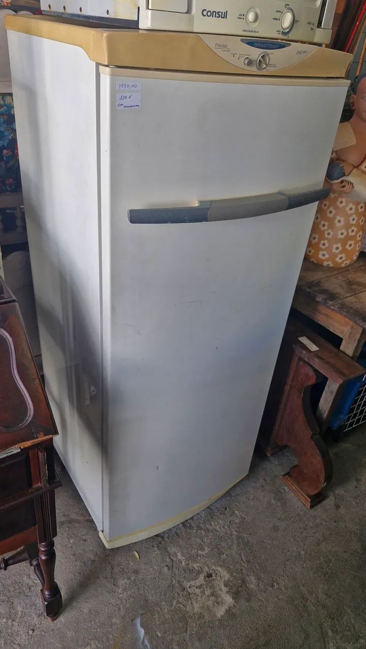 Freezer vertical Brastemp frost free