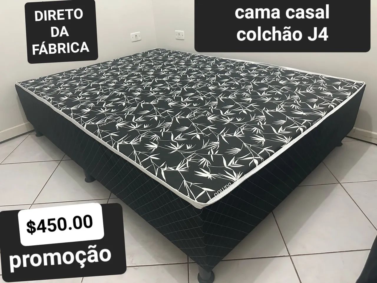 Cama casal conjugada j4 novo preço de fábrica  - Foto 2