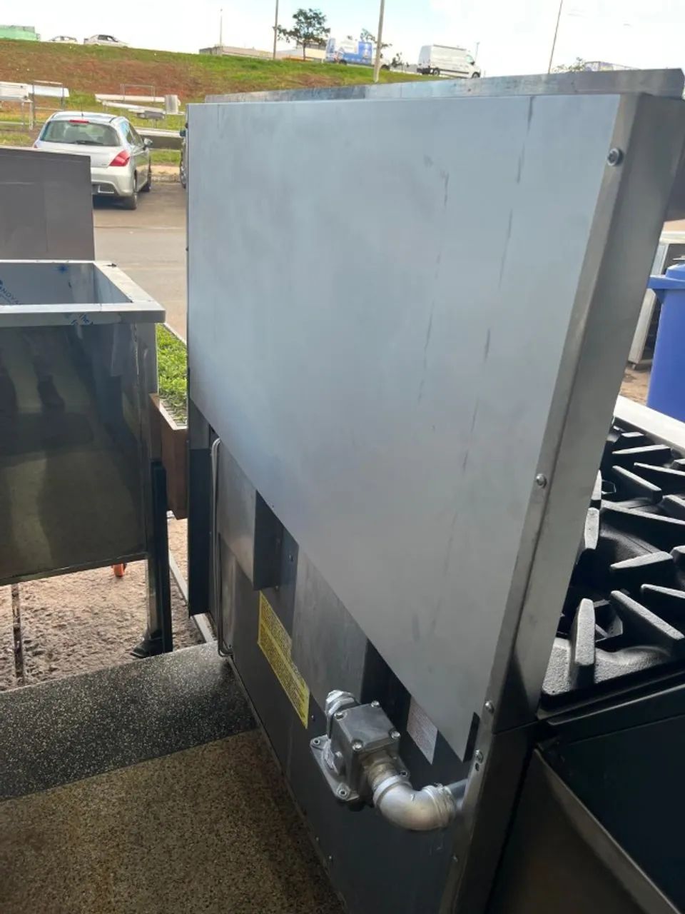 Fogão, Chapa e Forno 3x1 à Gás  - Foto 5