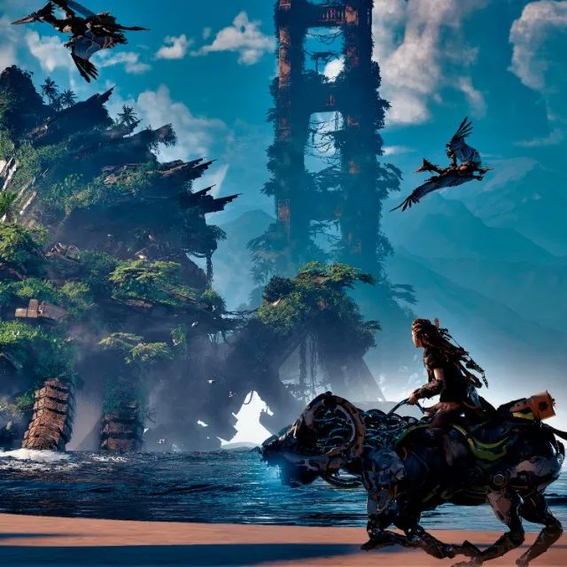 Jogo Horizon Forbidden West (Seminovo) | PS5 | Enfrente Máquinas Gigantes! - Entregamos! - Foto 5