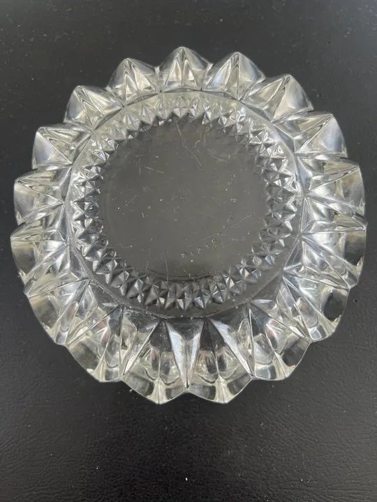Cinzeiro de Cristal Antigo Decorativo (16x5 cm) - Foto 2