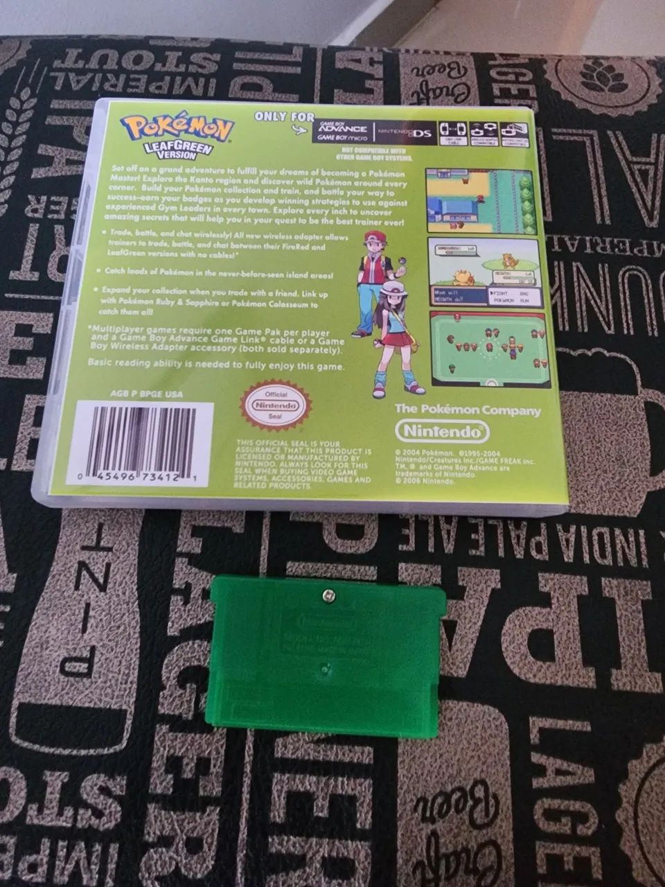 Pokémon Leaf Green GBA (repro) - Foto 2