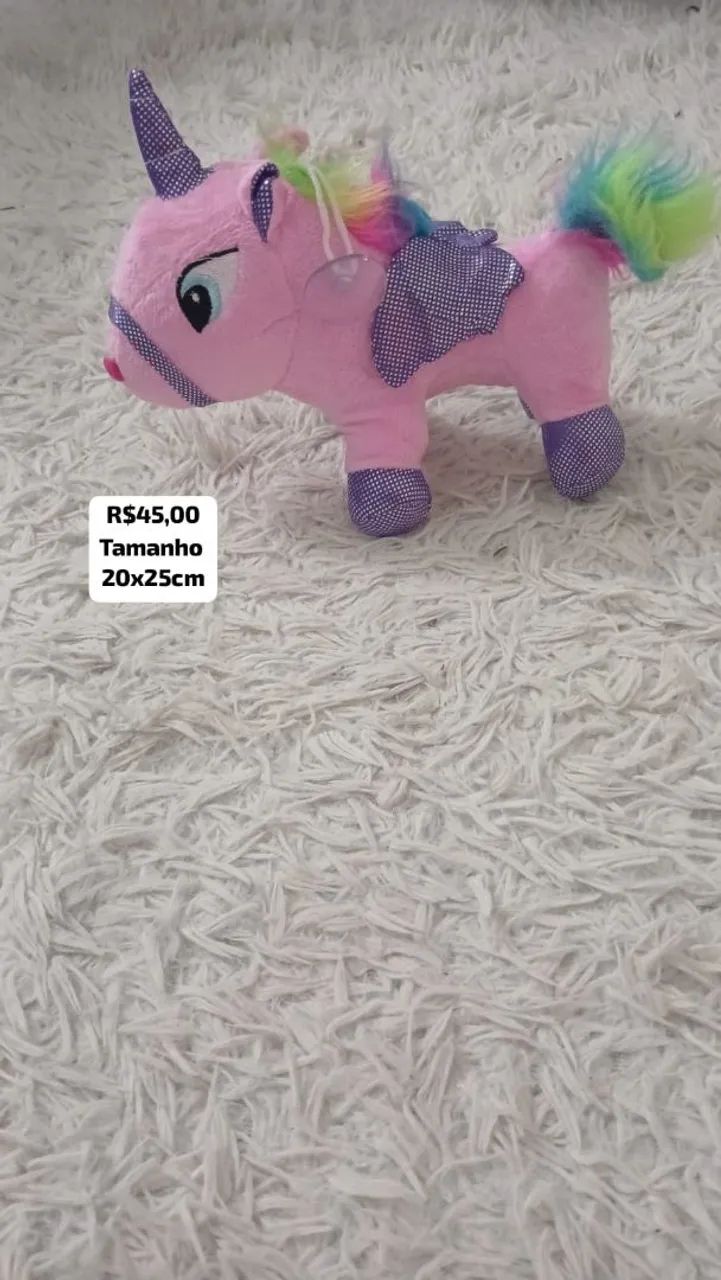 urso de pelúcia do unicórnio - Foto 3