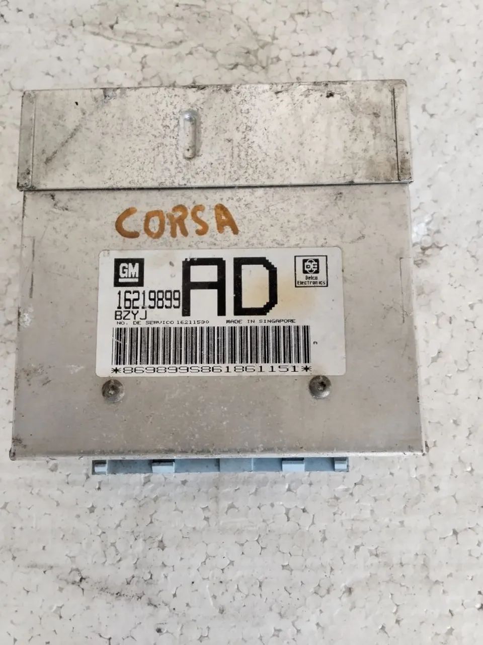 Modulo injeção Corsa 16219899 