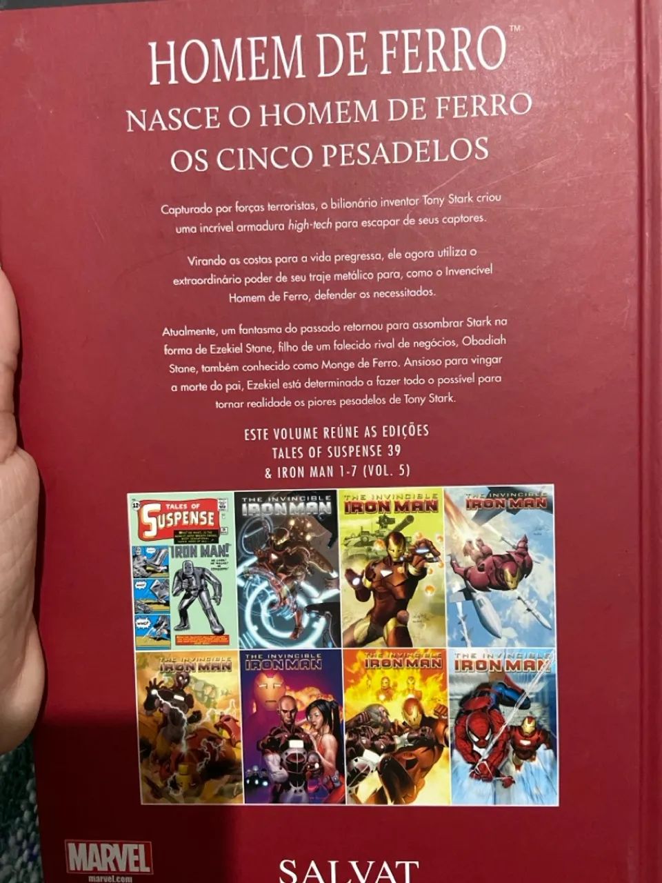 HQ MARVEL SALVAT- HEROIS MAIS PODEROSOS DA MARVEL: HOMEM DE FERRO  - Foto 2