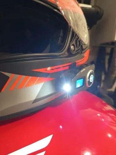 ? Comunicador Capacete, Moto Q58-Max Bluetooth À Prova d'Água IP65, Rádio FM - Foto 2
