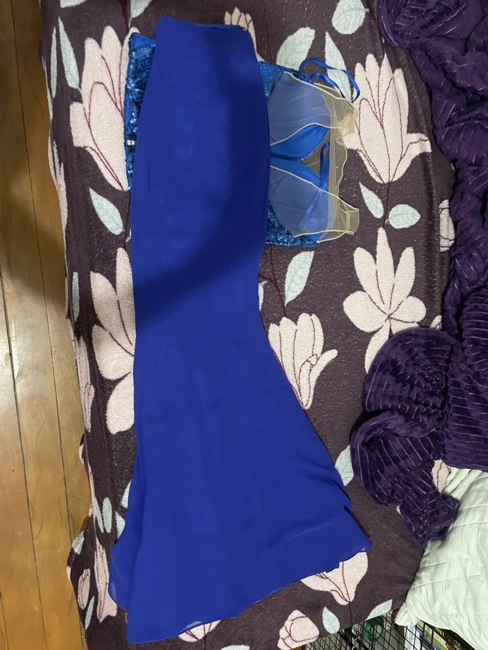 Vestido Azul Longo para Festa - Foto 4