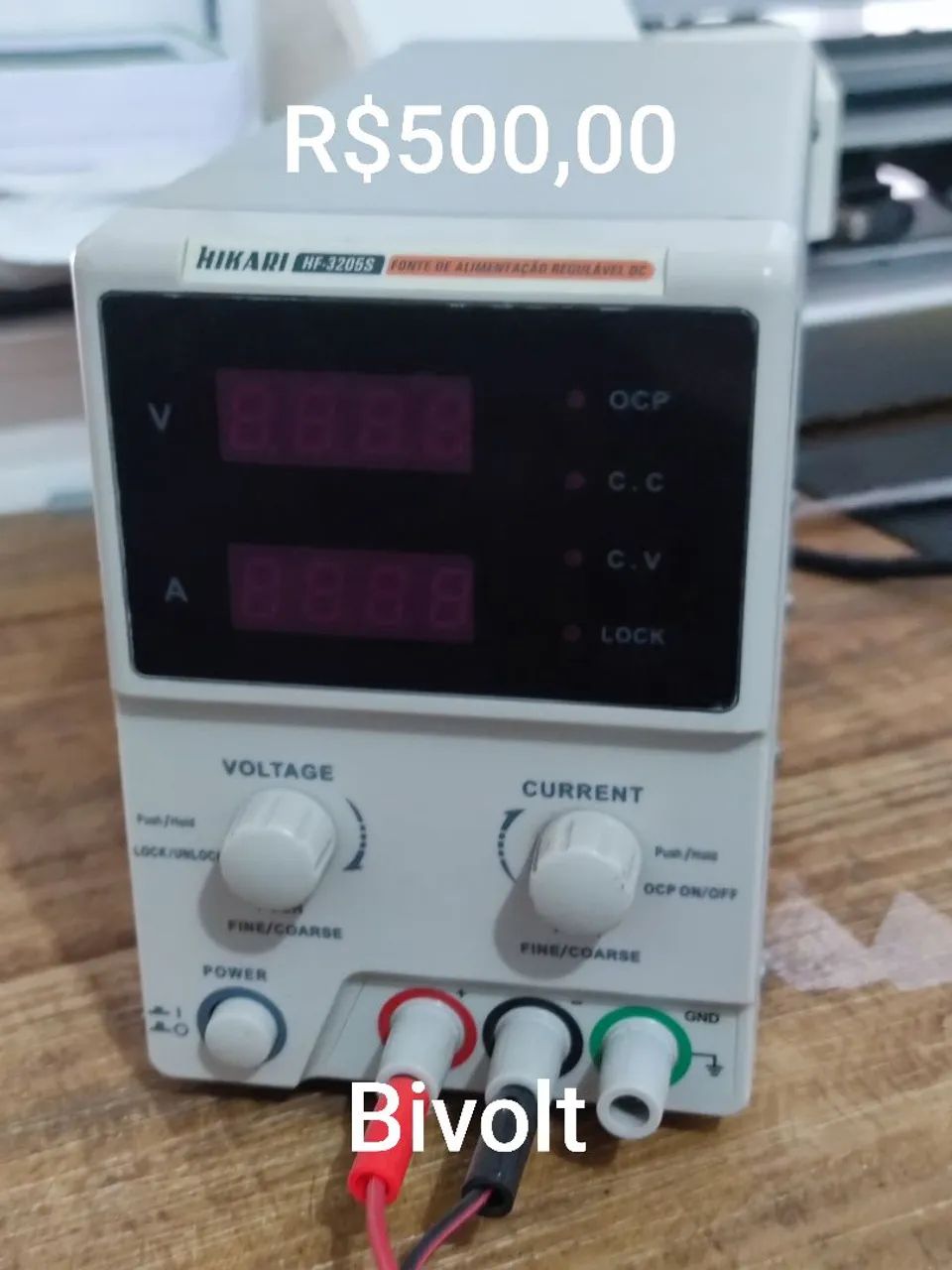 Fonte de Alimentação DC Hikari HF-3205S - Foto 2