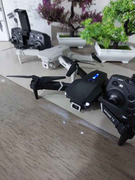 Drone E88 Com Câmera Novo - SOMOS LOJA 