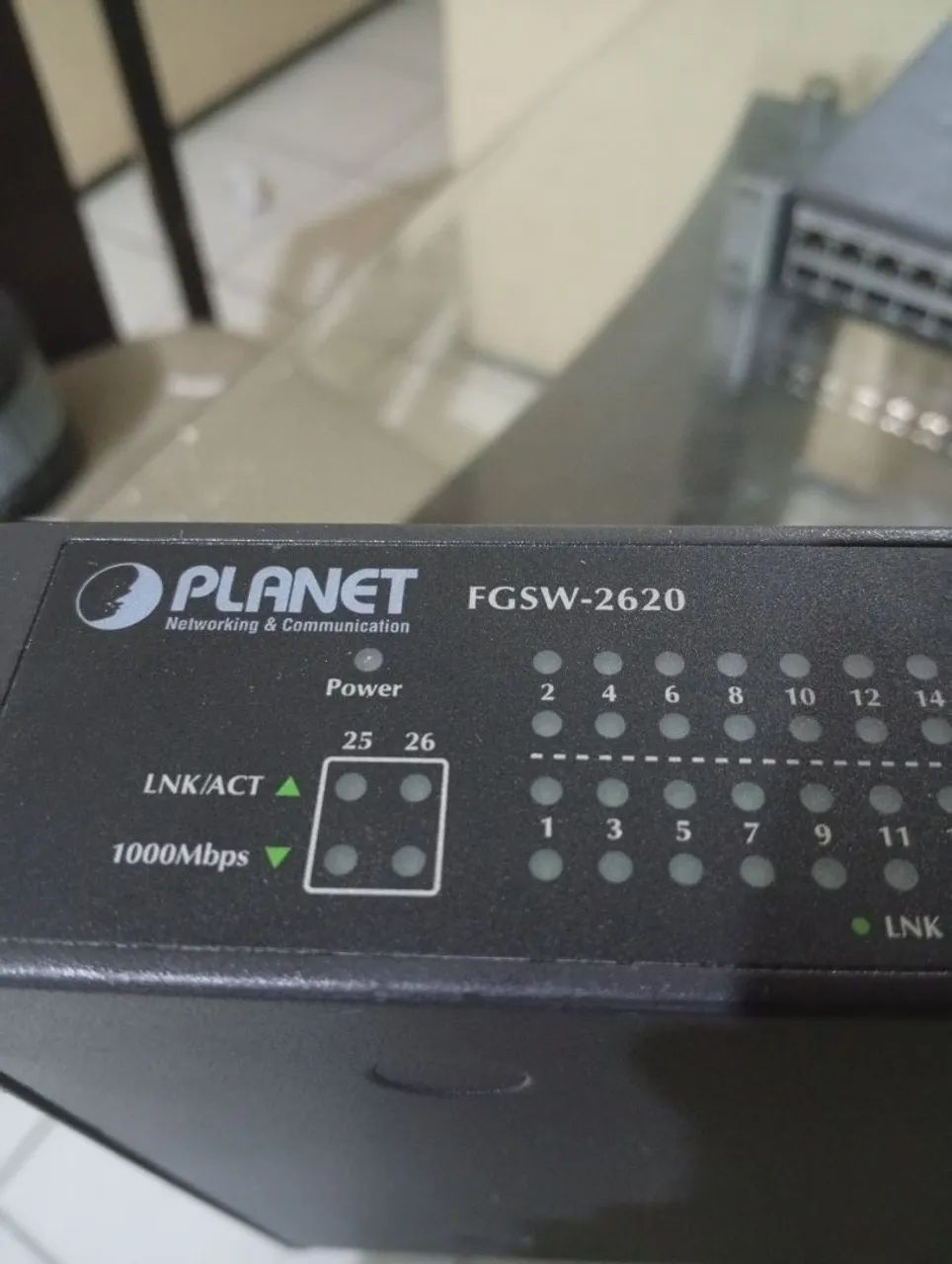Switch de Rede Planet FGSW-2620