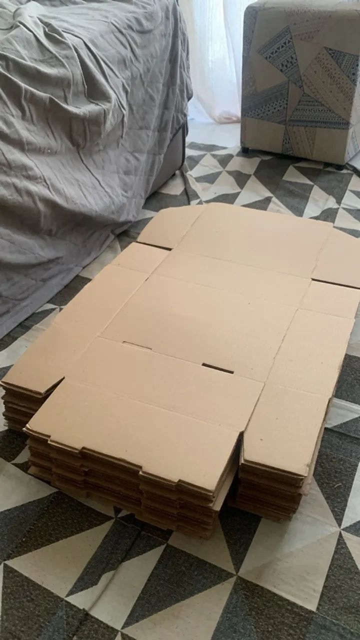 Caixas De Papelão 27x18x9 Ecommerce Embalagem Envios - Foto 2