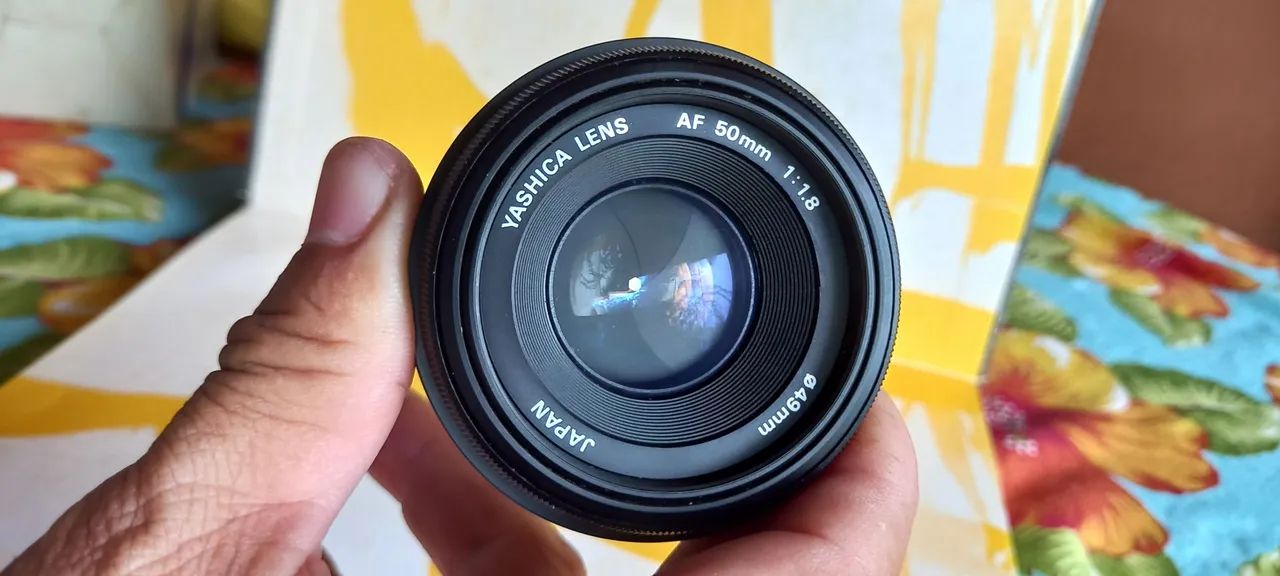 Lente Canon FD 50mm f/1.8 - Ótima para retratos! - Foto 4