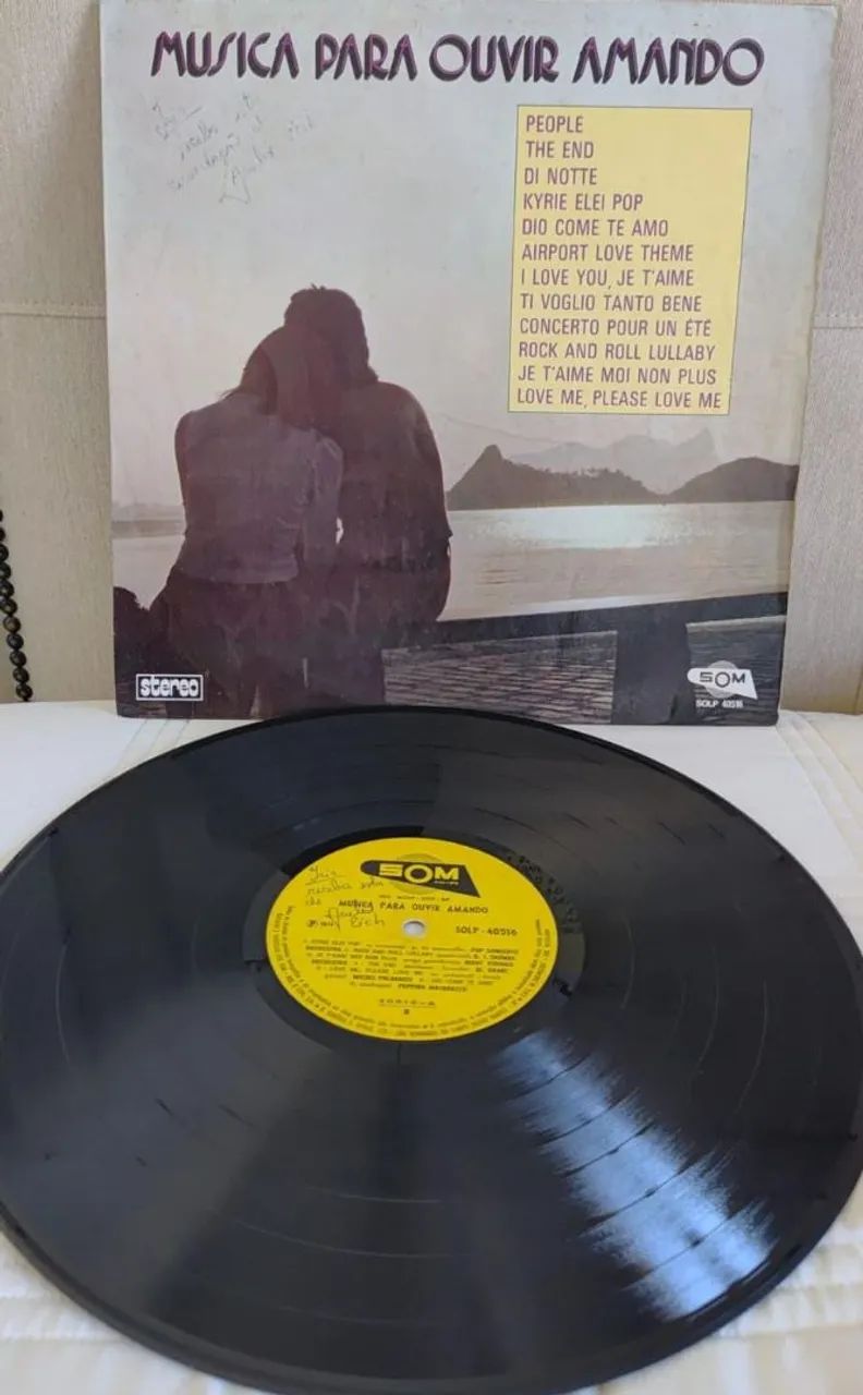 Disco de Vinil - Música Para Ouvir Amando - Foto 3