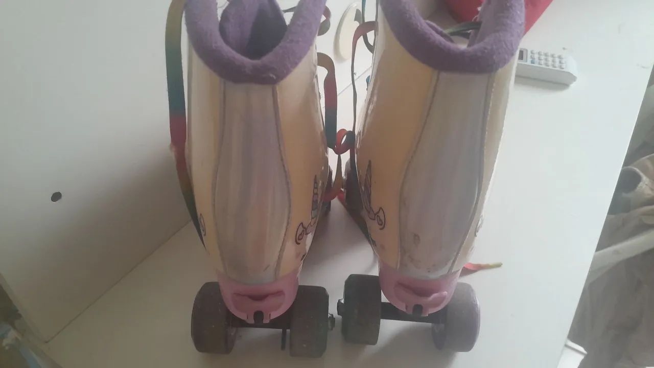 Patins Roller Quad  Unicórnio 190 - Foto 5