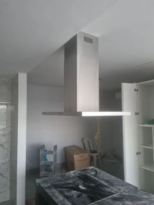 Instalação profissional em coifas ilha  - Foto 2