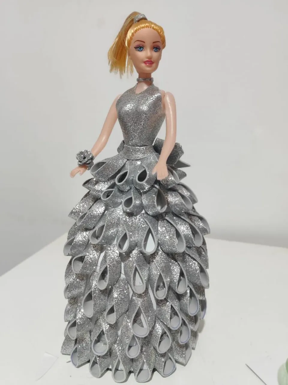 Lindas Bonecas com Vestido de Festa Artesanal