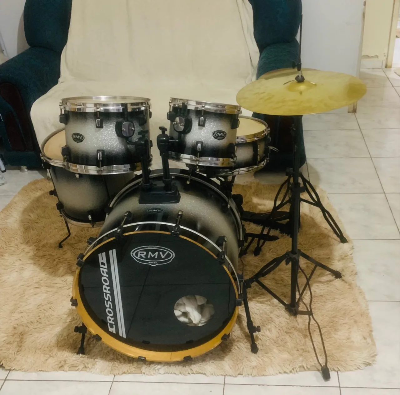 Vendo Bateria Acústica RMV completa