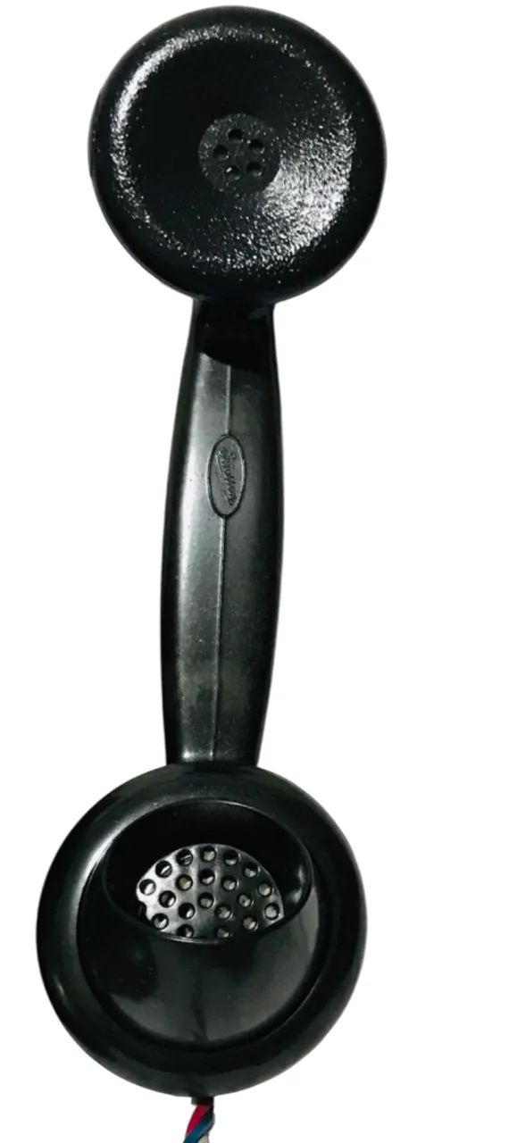 Aparelho de Telefone fixo antigo de disco, preto, de baquilete-MARCA ERICSON anos 60! - Foto 3