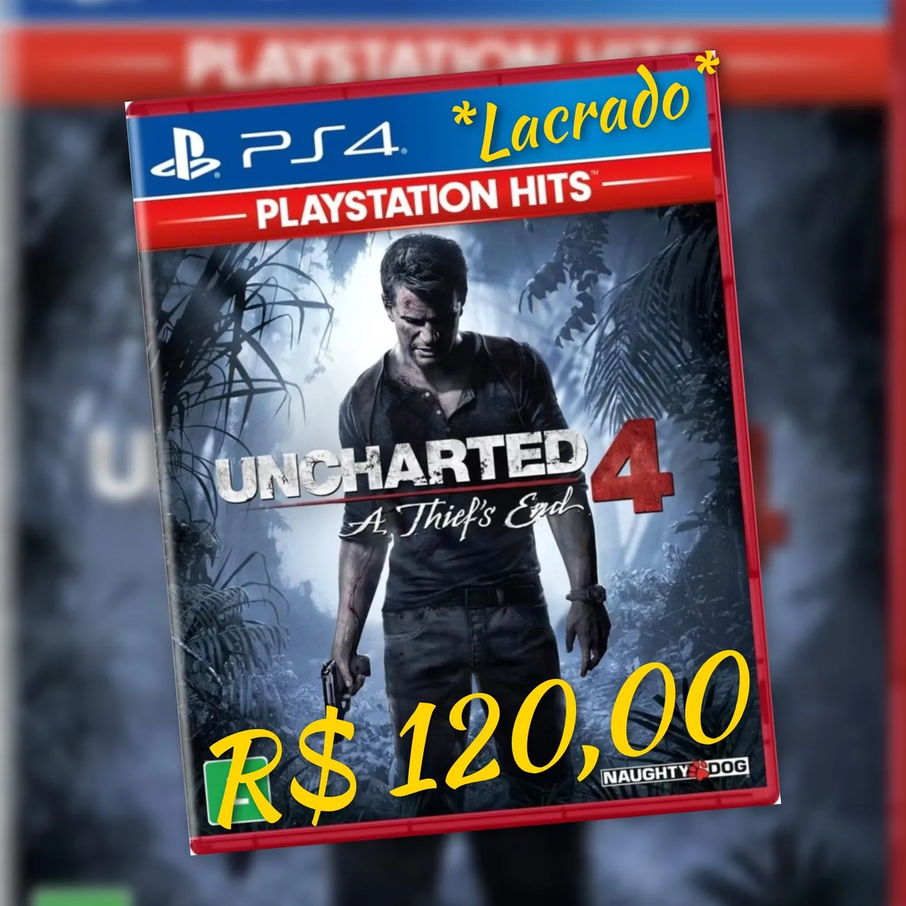 Uncharted 4 - PS4 / PS5 - Lacrado