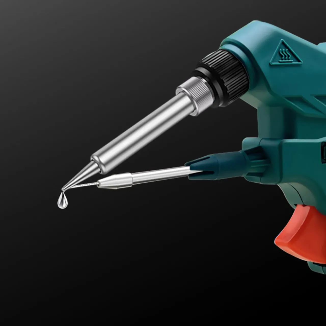 Ferro de solda Pro 60-80w com plugue manual automático de alimentação de estanho! kit - Foto 5