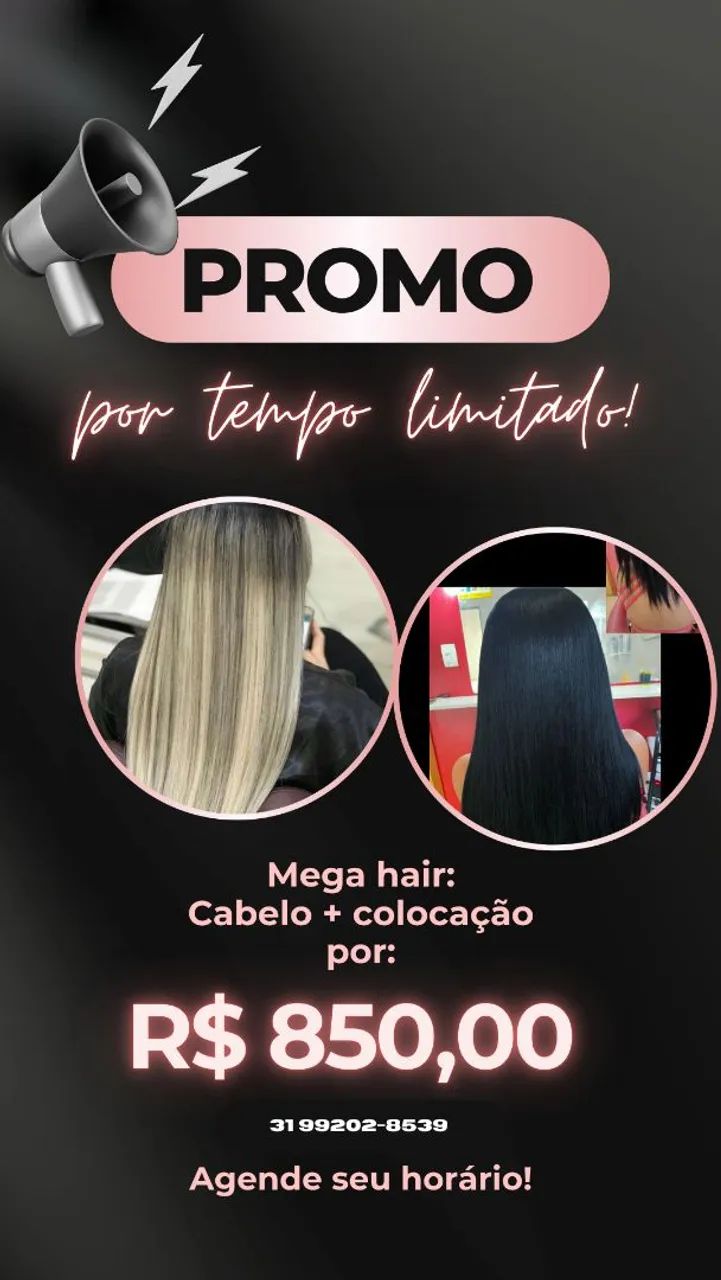 Mega Hair em 40 Minutos!  - Foto 4