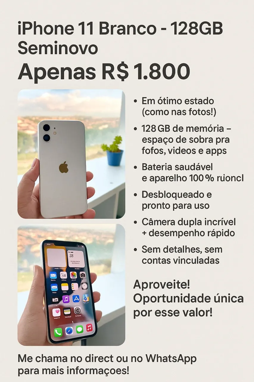 IPhone 11 de 128 gigas