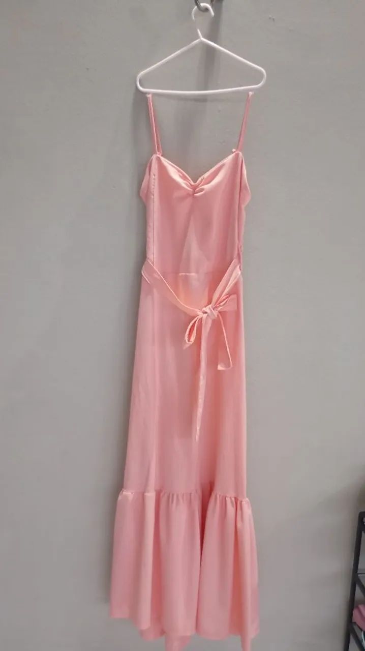 Vestido MIDI tom pastel 