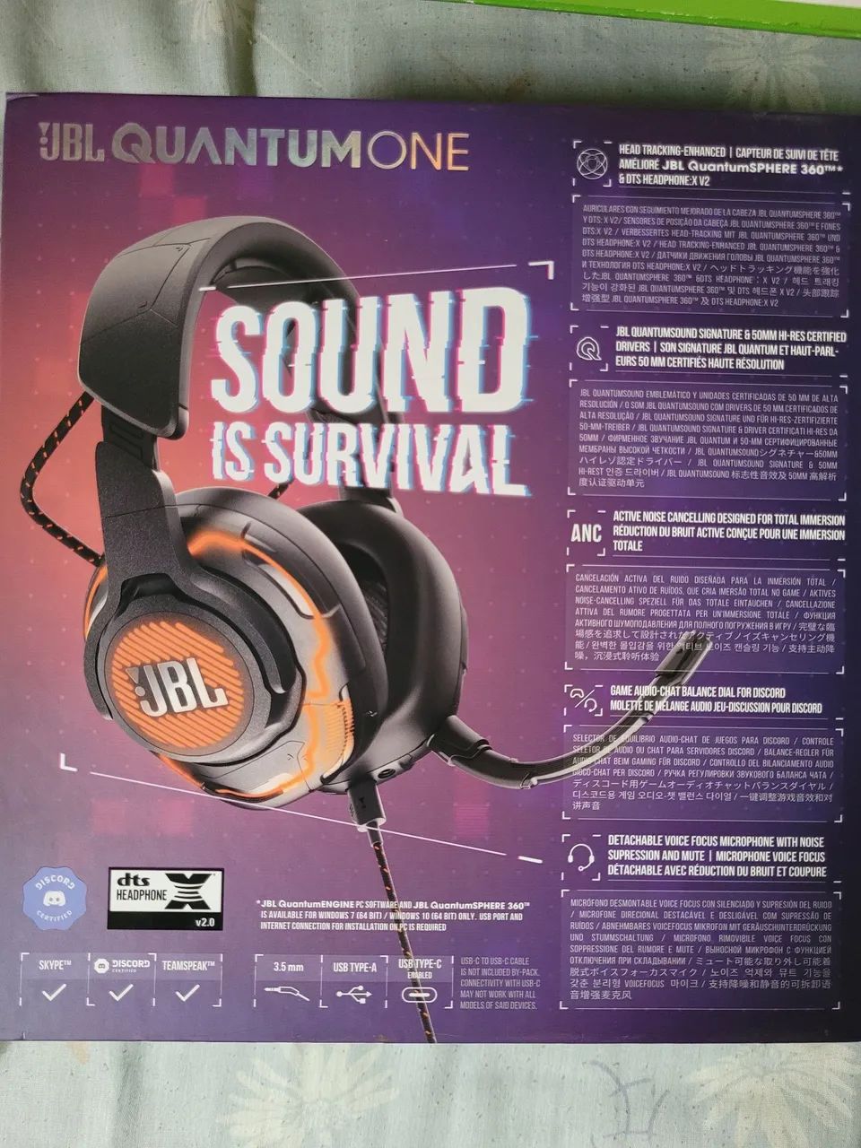 Fone de Ouvido JBL QuantumOne  - Foto 4