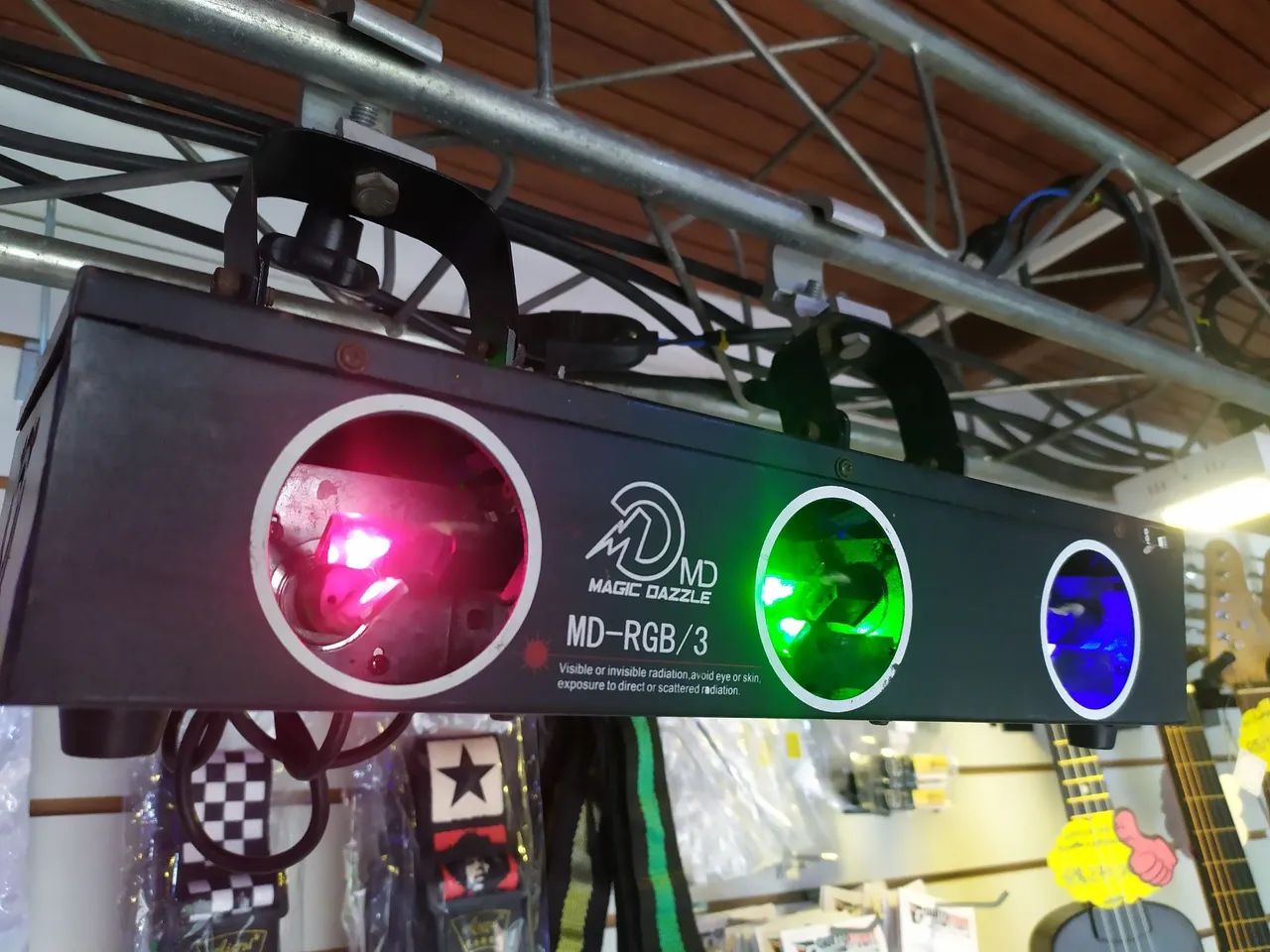 Laser rgb 400mv 3 saídas 