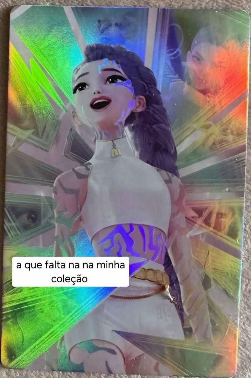 Photocards Huntrix e Saja Boys para venda ou troca - Foto 2