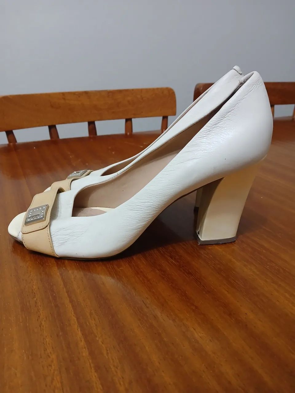 Sapato Feminino Off White  - Foto 3