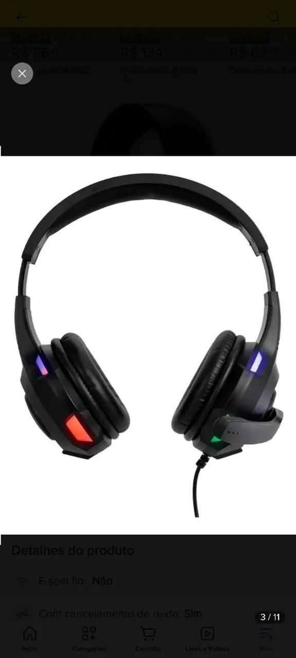 Headset Gamer - Foto 2