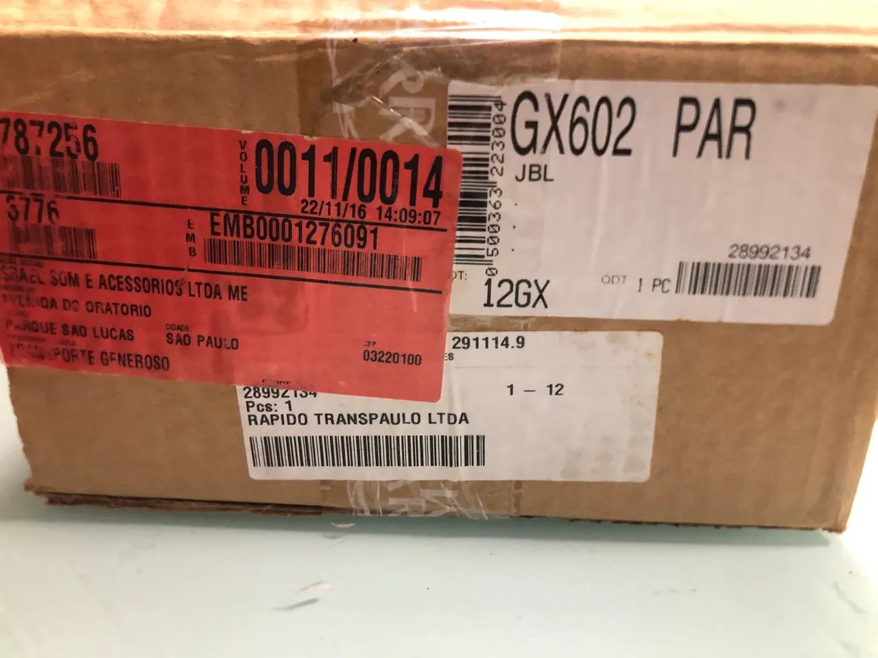 Módulo JBL GX602