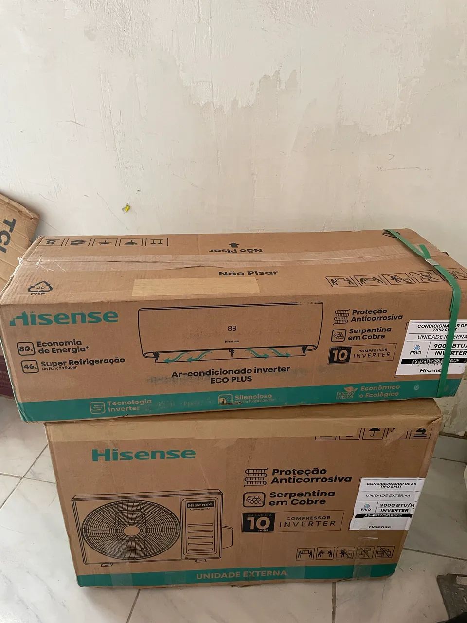 AR-CONDICIONADO HISENSE 9000BTUS INVERTER 