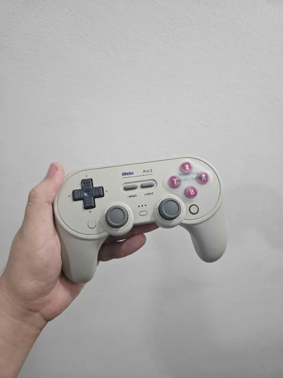 Controle 8BitDo Pro 3 com Dock, TMR e Hall Effect - PC, Switch e Android (NOVO) - Foto 5