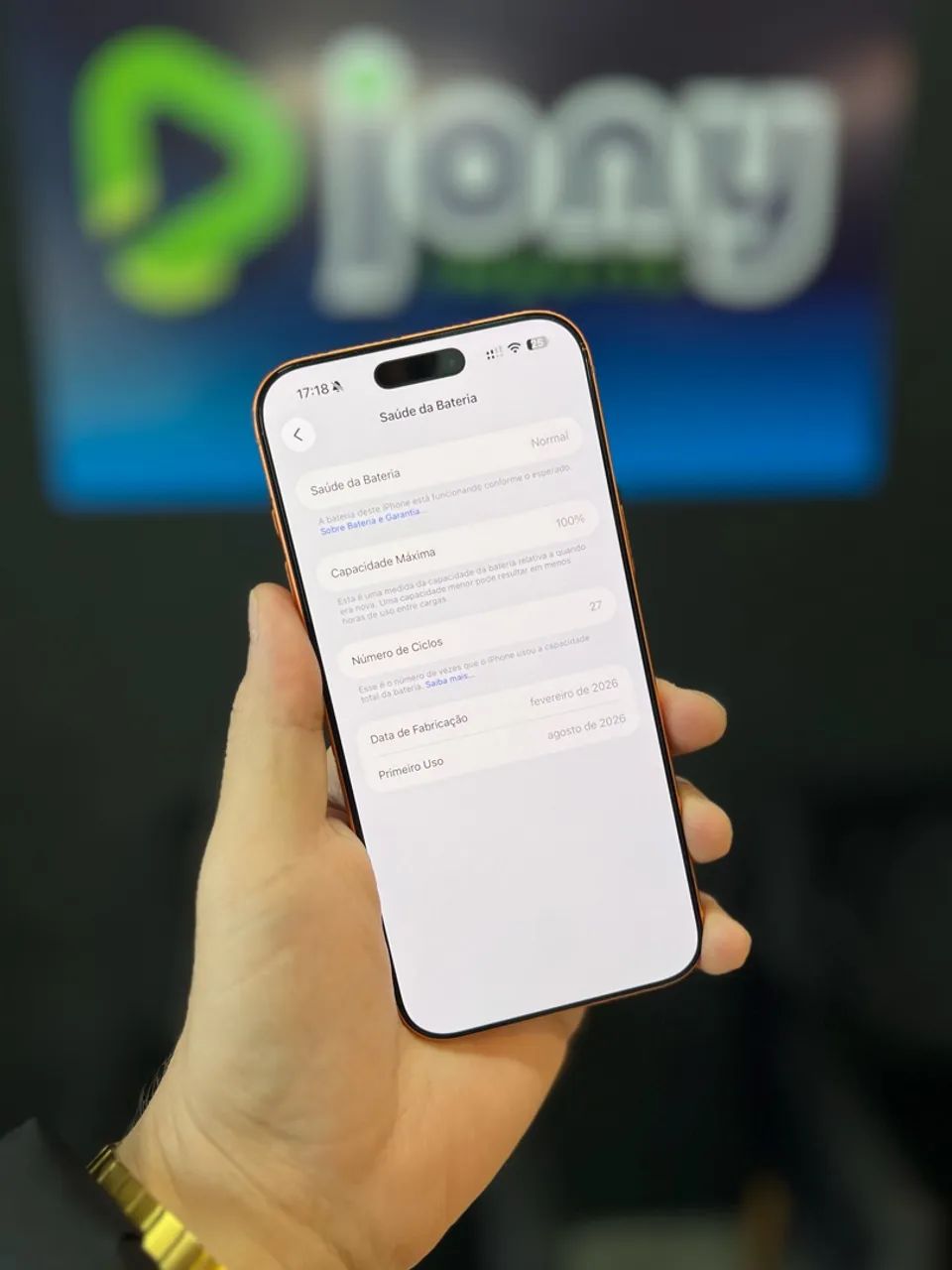 iPhone 17 Pro Max 1TB 1 mês de uso  - Foto 3