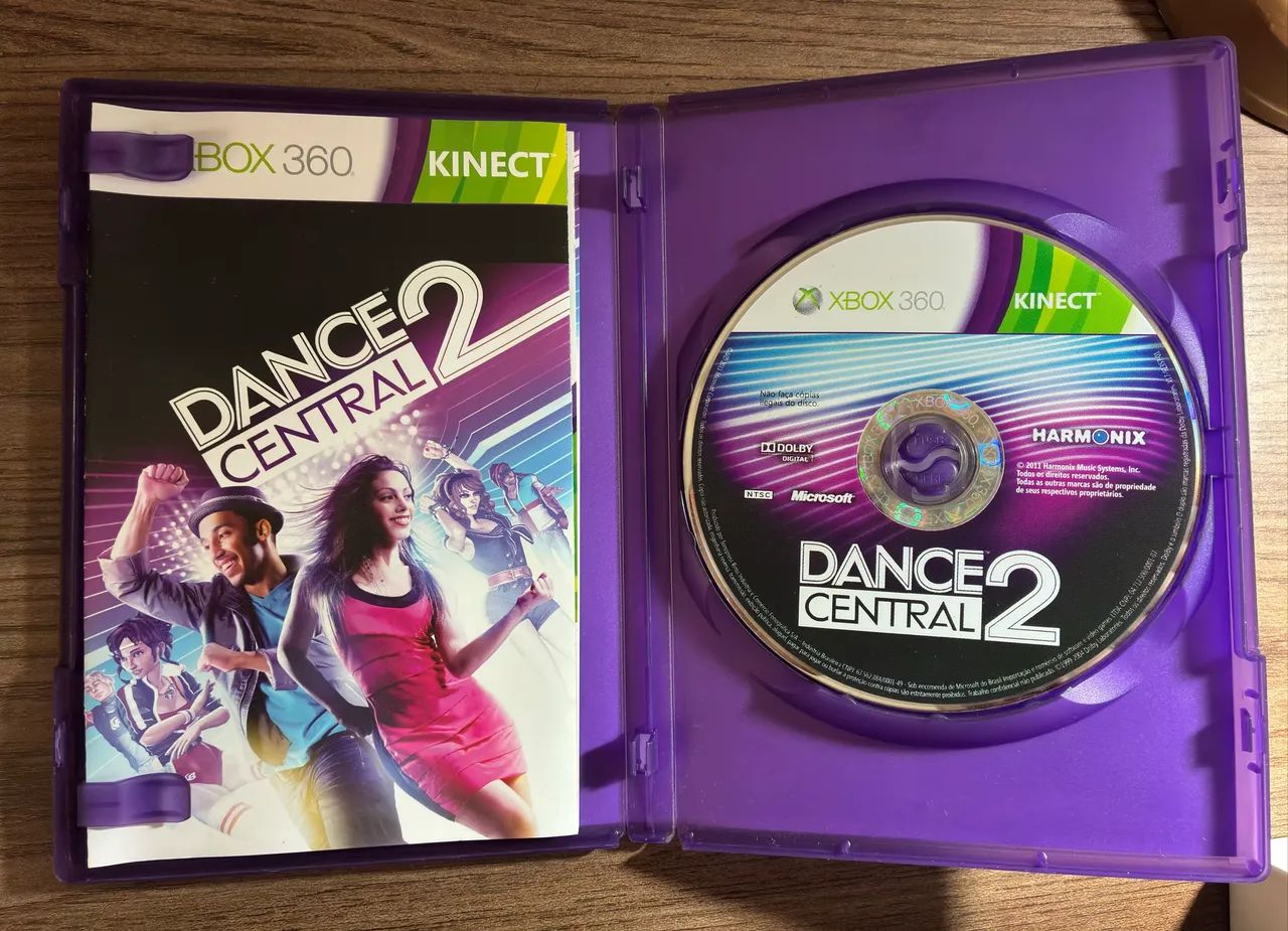 Jogo Dance Central 2 Xbox 360 Kinect - Original Completo - Foto 2