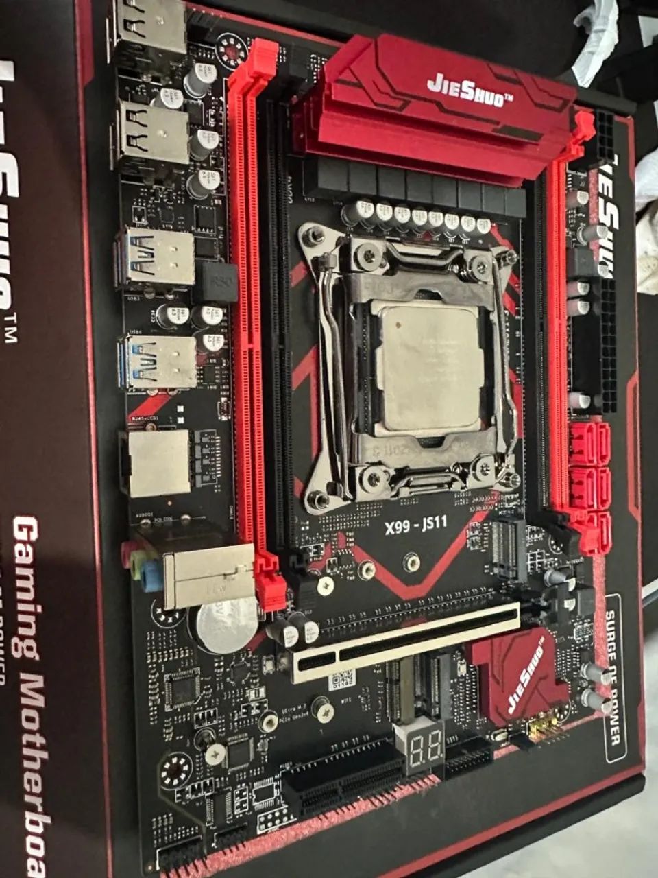 Kit Placa mãe e processador 2680v4 com TPM 2.0 incluso - Foto 2