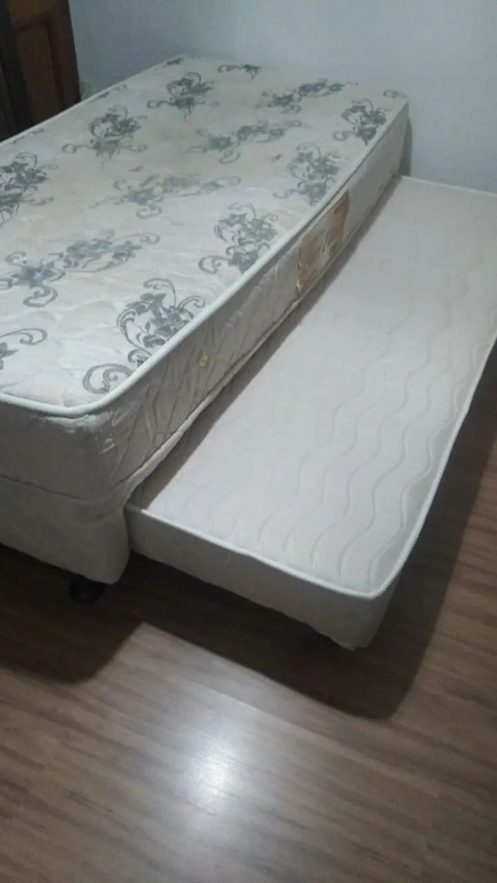 Bicama box acoplada solteiro 