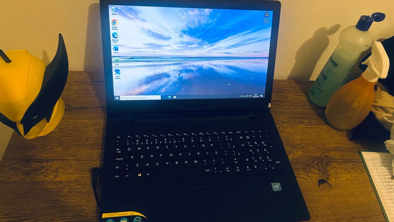 Notebook Lenovo IdeaPad 110-15IBR | Intel Celeron | 4GB RAM | HD 320GB - Foto 5