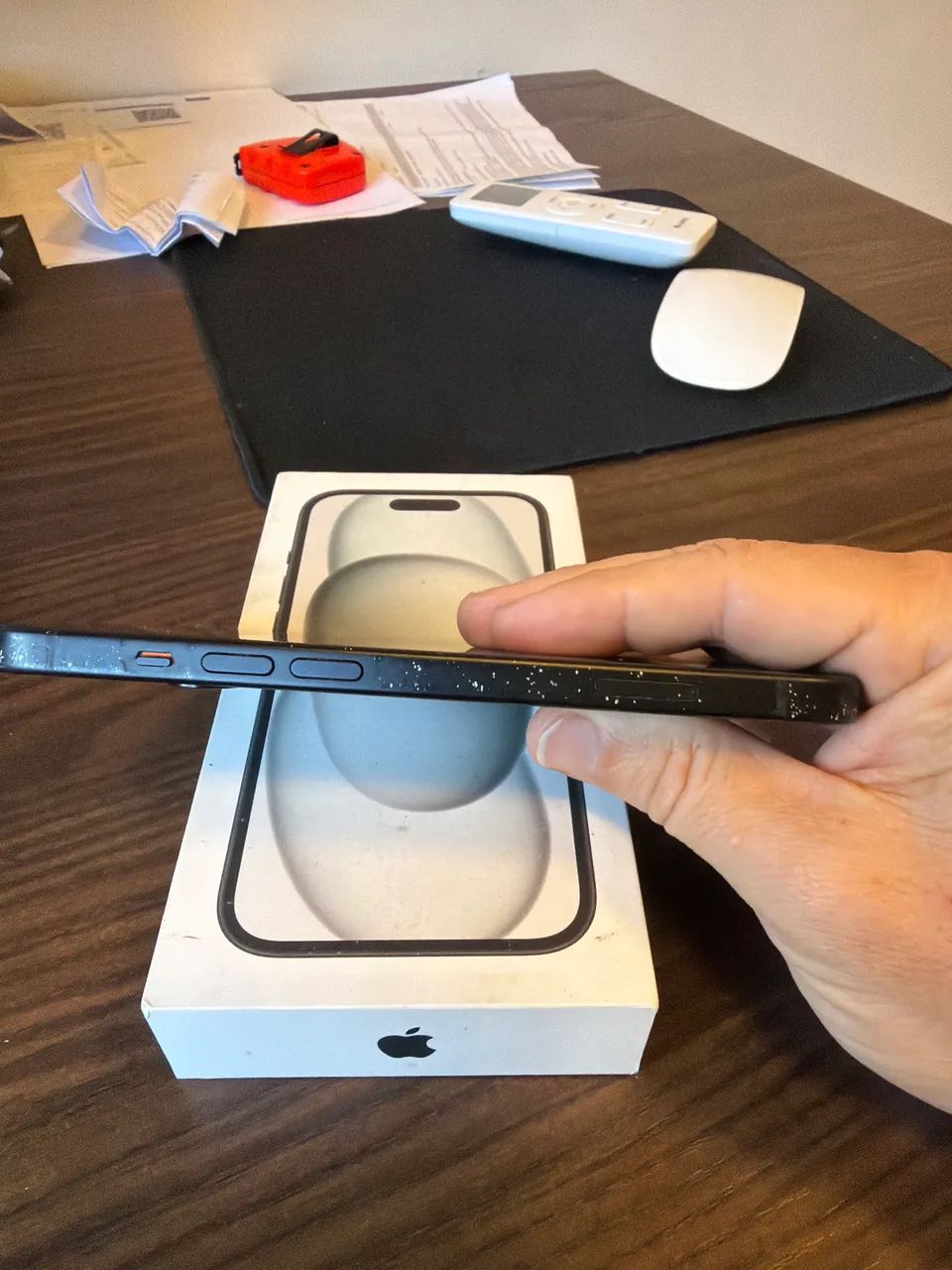 Iphone 15 128gb preto - bateria 87% - Foto 4