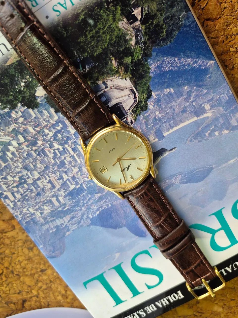 Relogio MIDO Gold Ouro 18k. (~8GRS DE OURO) - Foto 3