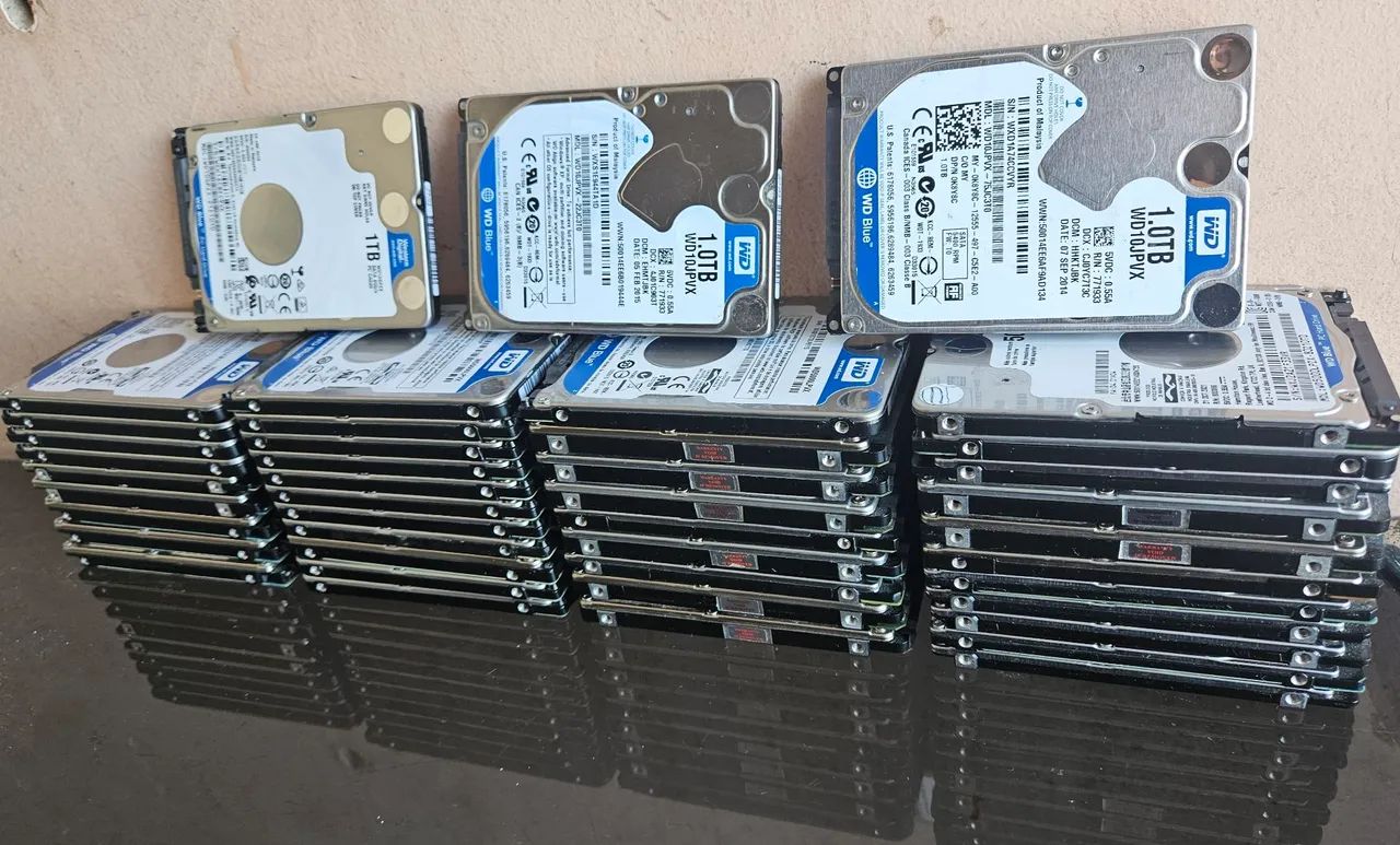 HD WD blue 1TB USB 3.0 notebook e videogame