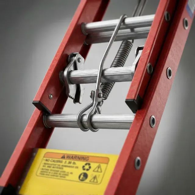 Escada Extensível Profissional Fibra de Vidro 4,25m a 7,25m 170kg Síntese - Foto 5