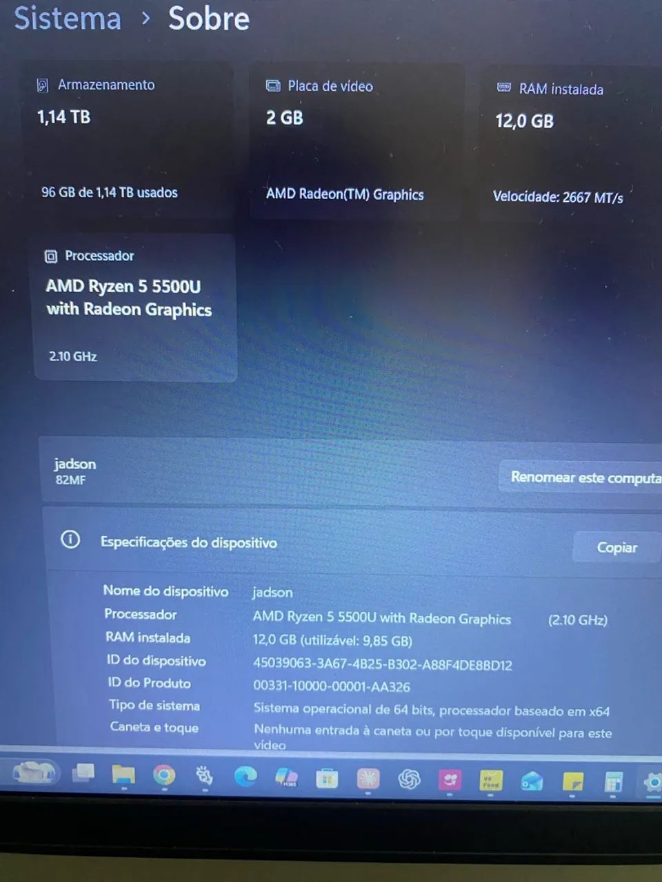 Notebook Lenovo IdealPad 3 - Foto 2