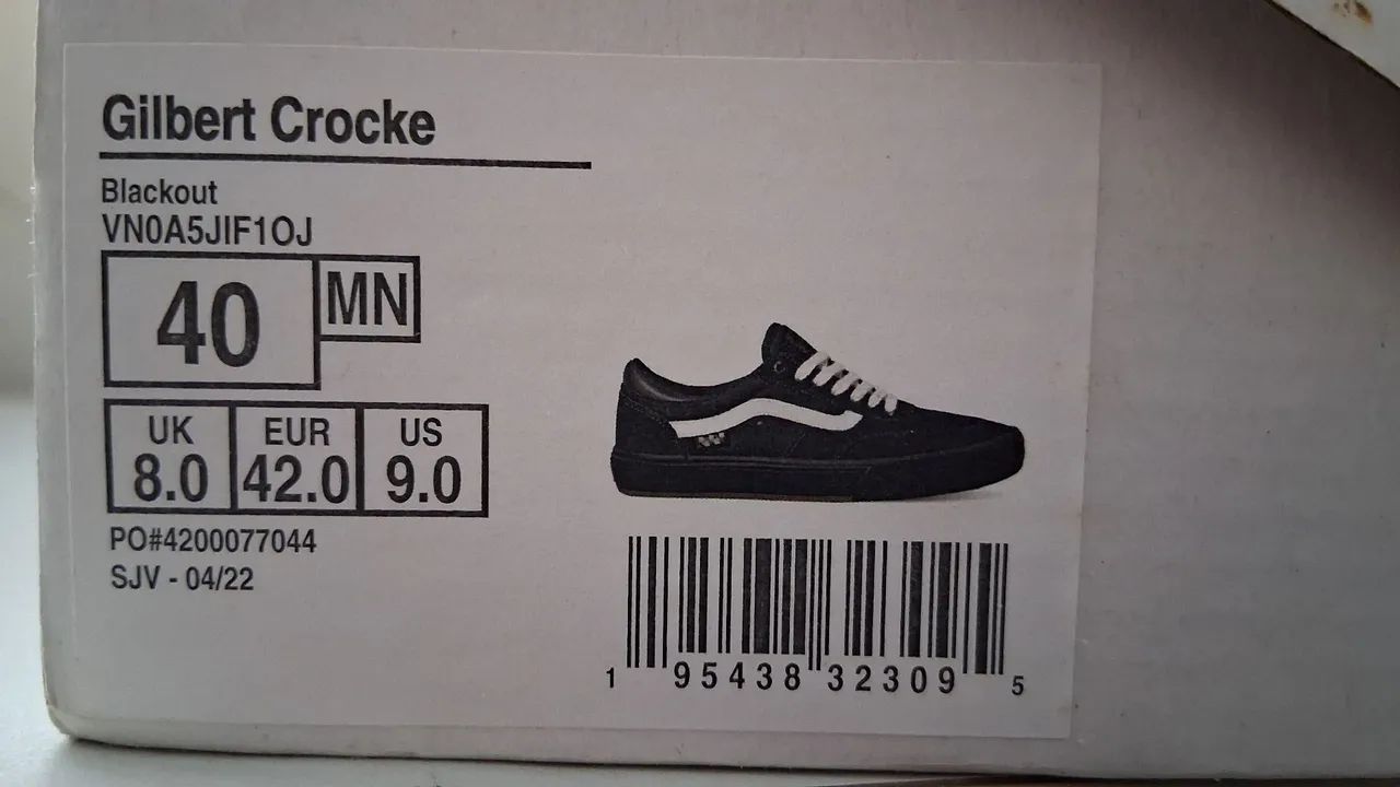 Tenis Vans Gilbert Crocke ORIGINAL - Foto 4
