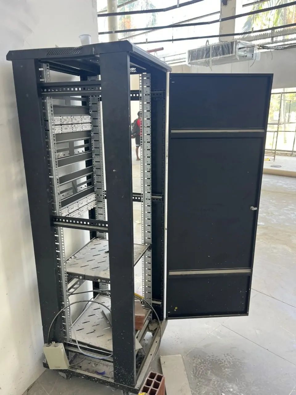 Rack de Rede / Telecom 19? com Patch Panels