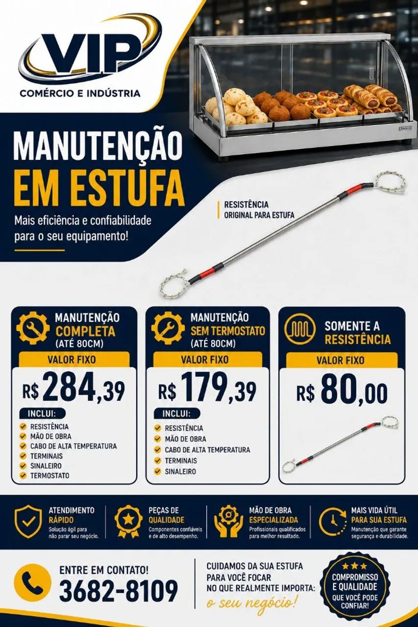 ESTUFA DE SALGADO