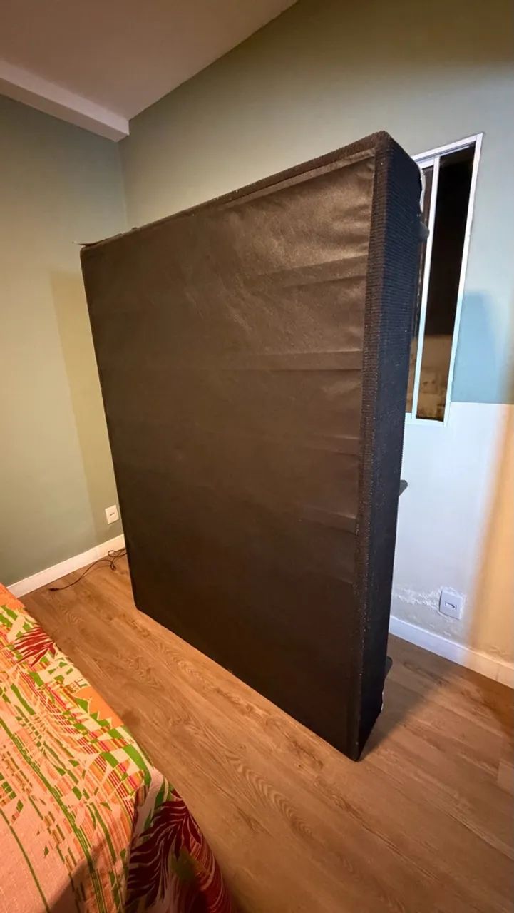 Base cama box casal